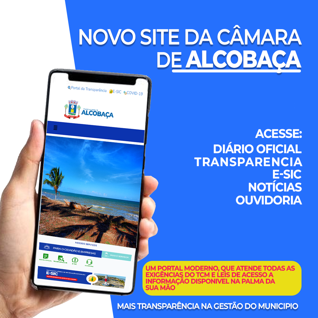 NOVO PORTAL DA CÂMARA MUNICICPAL DE ALCOBAÇA